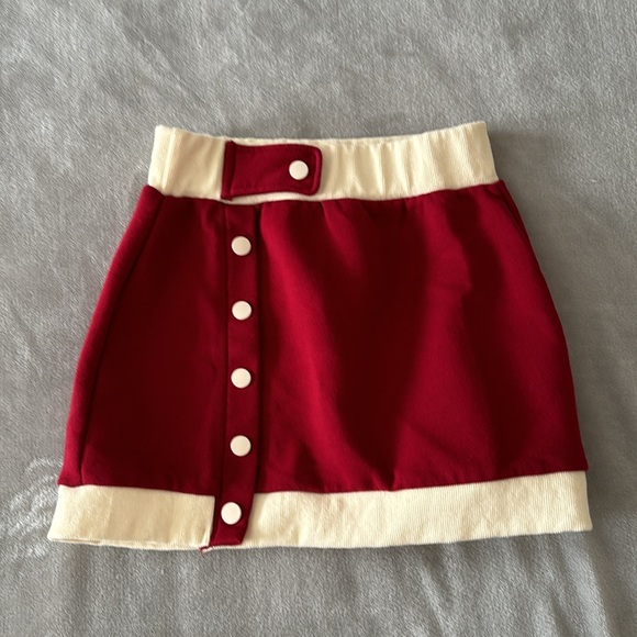 Aced it Crop top varsity sweater and skirt set - Picture 6 of 8